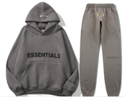Essentials Hoodie Fear of God TrackSuit – Gray
