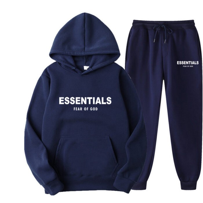 Fear of God Essentials Blue TrackSuit